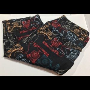 LulaRoe OS Antique Telephone Leggings BRAND NEW